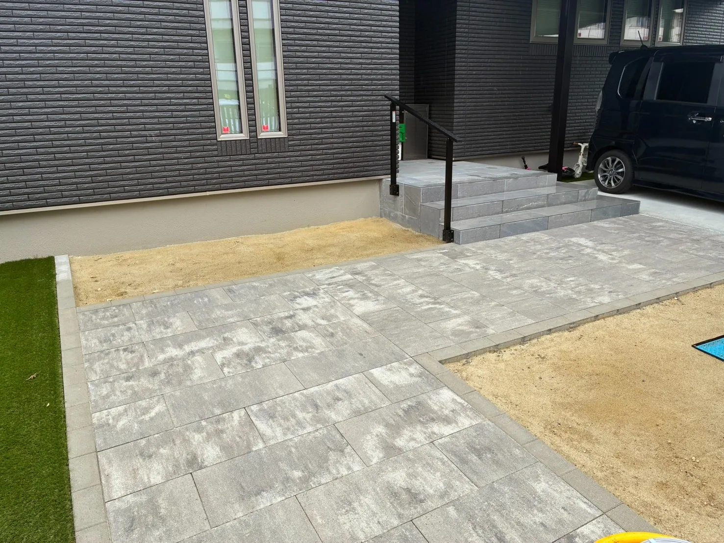 玄関アプローチの施工事例✨